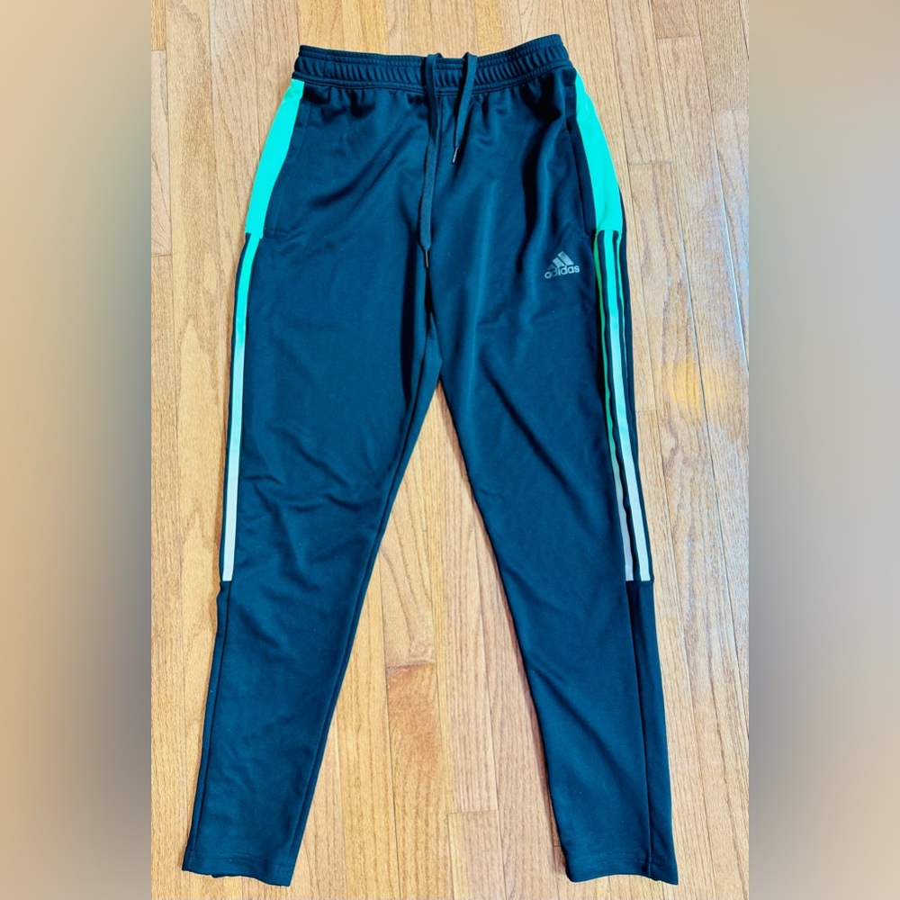 Adidas Mens TIRO Aero-ready Training Black Run Tapered Track Pants